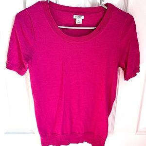 J. Crew Factory Short sleeve knit sweater